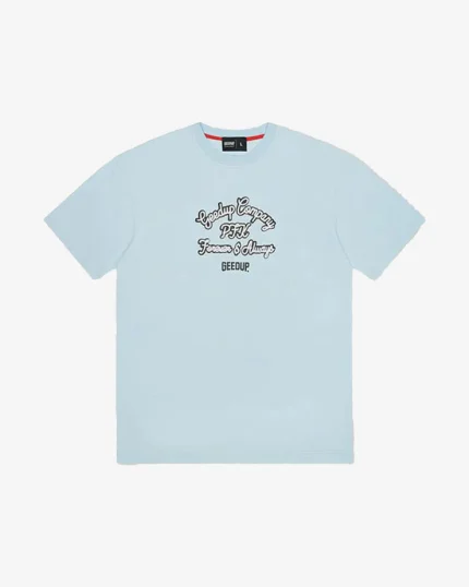 GEEDUP COMPANY TEE LIGHT BLUE