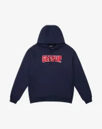 GEEDUP PLAY FOR KEEPS 13 YR NAVY RED HOODIE