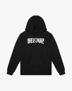 GEEDUP CITIES HOODIE BLACK WHITE