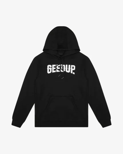 GEEDUP CITIES HOODIE BLACK WHITE