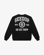 GEEDUP STRONG ARM DEPARTMENT CREWNECK BLACK