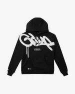 GEEDUP HANDSTYLE HOODIE BLACK WHITE