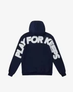 GEEDUP PLAY FOR KEEPS HOODIE NAVY WHITE