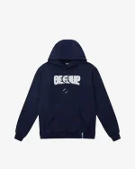 GEEDUP PLAY FOR KEEPS HOODIE NAVY WHITE