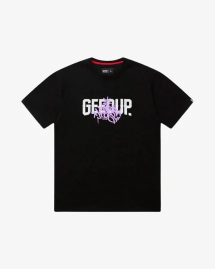 GEEDUP PFK GRAFF TEE BLACK LAVENDER