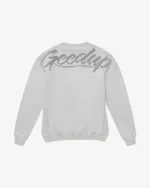 GEEDUP OS SCRIPT ICE GREY CREWNECK