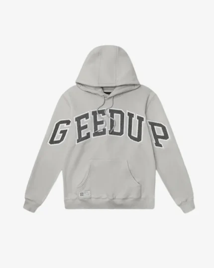 GEEDUP TEAM LOGO HOODIE GREY GREY