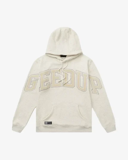 GEEDUP TEAM LOGO MARLE WHEAT HOODIE