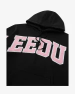 GEEDUP TEAM LOGO BLACK DUSTY PINK HOODIE