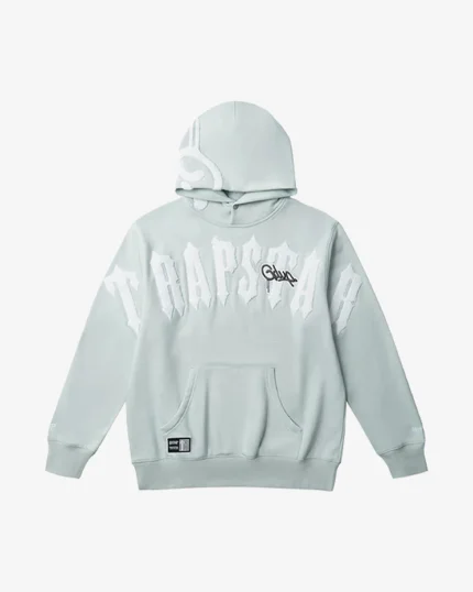 GEEDUP X TRAPSTAR HANDSTYLE HOODIE BLUE