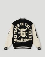 Geedup 13YR PFK Varsity Jacket Black/Cream