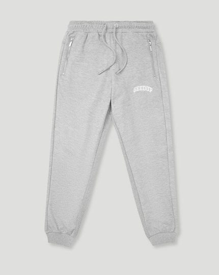 Geedup Team Logo Trackpants Grey Marle