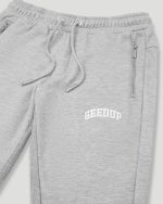 Geedup Team Logo Trackpants Grey Marle