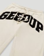 Geedup Team Logo Trackpants Buttercream/Black
