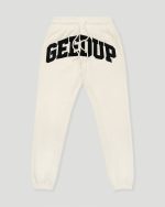 Geedup Team Logo Trackpants Buttercream/Black