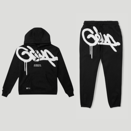 Geedup Handstyle Tracksuit Black/White