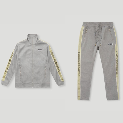 Geedup Core PFK Tracksuit Grey/Cream