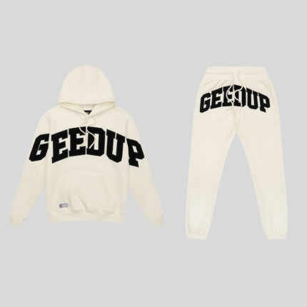 Geedup Team Logo Tracksuit Buttercream/Black