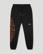 Geedup Team Logo Trackpants Black/Black Orange