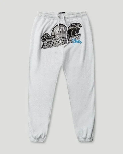 Geedup Sydney Shooters Trackpants White Marle/Blue