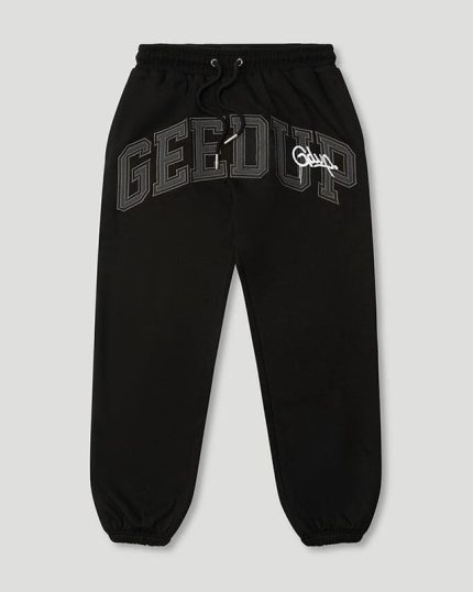 Team Logo/Handtstyle Trackpant Black/Grey/White