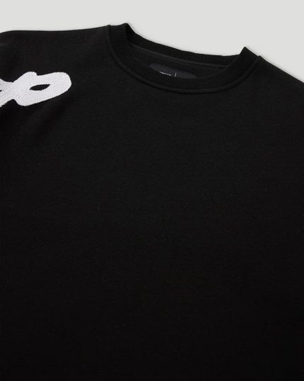 Geedup Script Logo Crewneck Black
