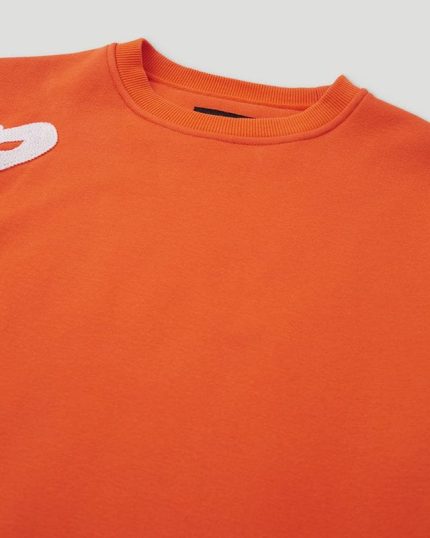 Geedup Script Logo Crewneck Orange