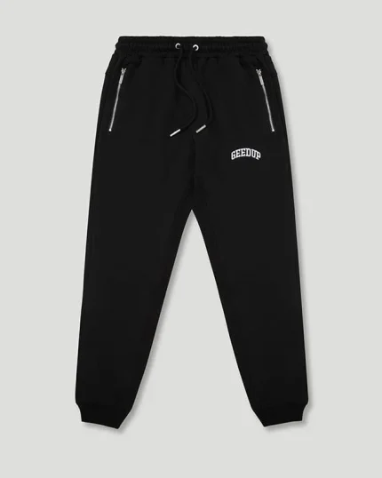 Geedup Team Logo Trackpants Black