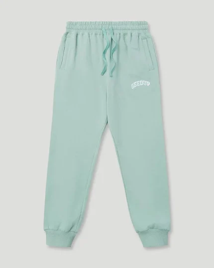 Geedup Micro Team Logo Trackpants Pistachio