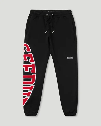 Geedup Team Logo Trackpants Black/Red/White